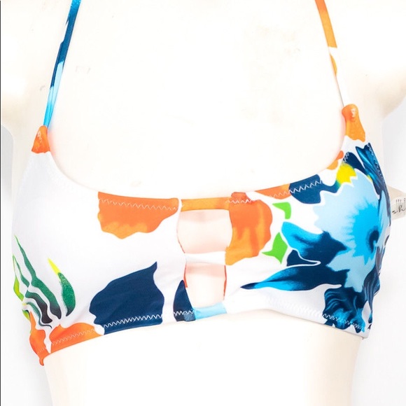 Floral halter bikini - Picture 2 of 5